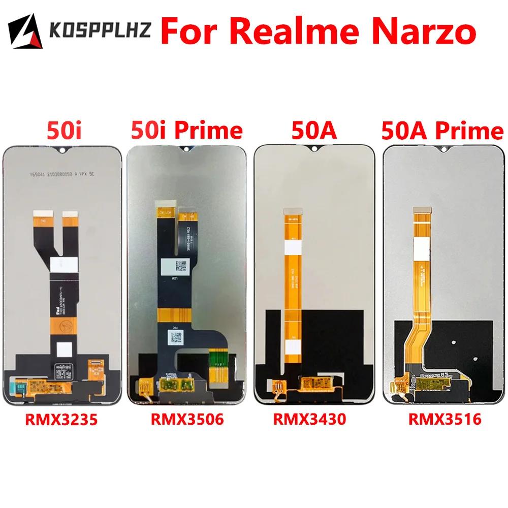 Realme Narzo 50i 50A 50i Prime 50A Prime 50A Prime RMX3235 RMX3206 RMX3430 RMX3516  LCD ÷ ġ ũ ü
